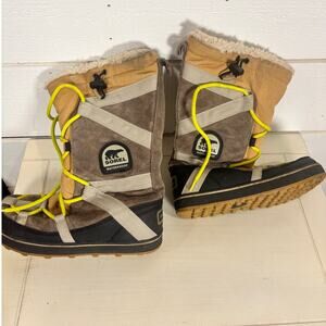 SOREL Explorer winter waterproof boots NL1977 Women's size 8 browns